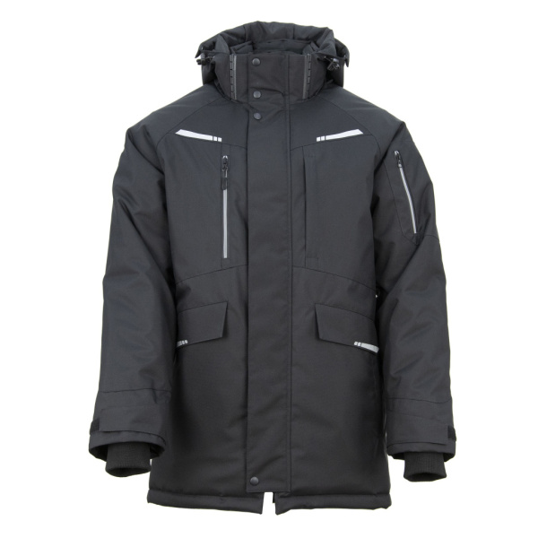 Зимняя куртка-парка Brodeks KW215, черный от магазина Рабочий класс