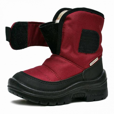 Сапоги зимние школьные "Nordman Next" , на горизонтальной липе цвет бордовый от магазина Рабочий класс