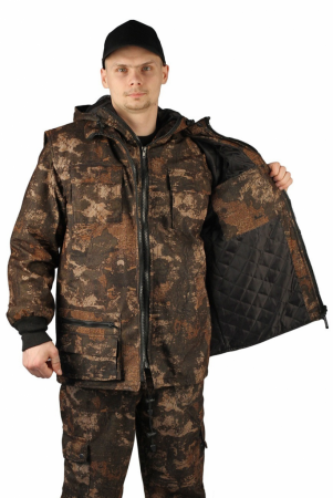 Костюм мужской Тройка демисез. КМФ тк. Алова мембрана от магазина Рабочий класс