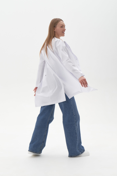 МХ602АУ Халат женский Твил стрейч от магазина Рабочий класс