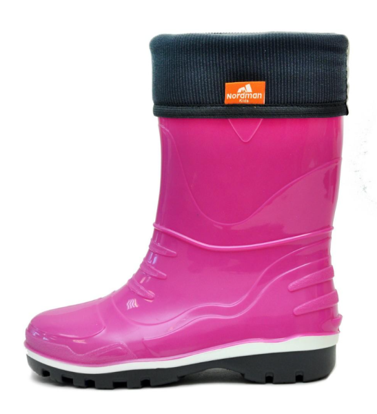 128102 Сапожки Nordman step малодетские утепленные цвет розовый от магазина Рабочий класс