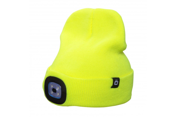 Шапка LED подсветкой желтая,  HOEGERT OTTO от магазина Рабочий класс