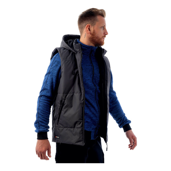 Жилет утепленный Brodeks KW112, серый от магазина Рабочий класс