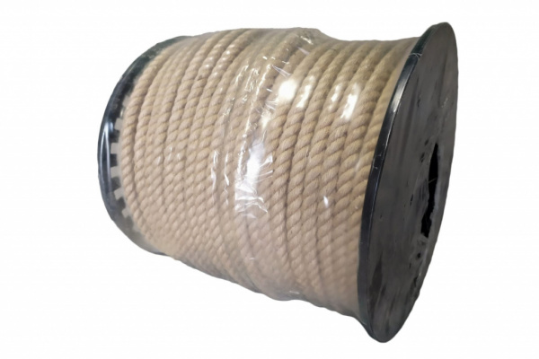 Канат джутовый 10 мм (100м) катушка от магазина Рабочий класс