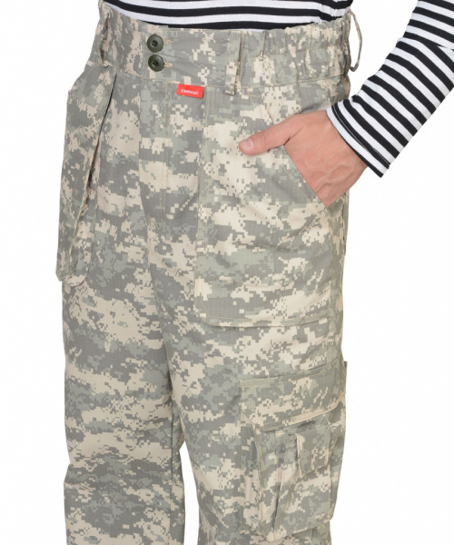 Брюки Сириус-Скаут тк. смесовая КМФ Пустыня от магазина Рабочий класс