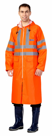 ПЛАЩ влагозащитный EXTRA VISION ОРАНЖЕВЫЙ от магазина Рабочий класс