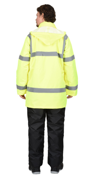 Куртка "СИРИУС-АТЛАС" утепленная, фл. лимон, СОП от магазина Рабочий класс