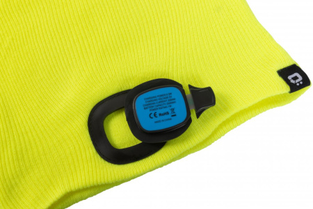 Шапка LED подсветкой желтая,  HOEGERT OTTO от магазина Рабочий класс