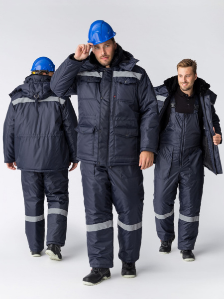 Костюм зимний Мастер-Ультра (тк.Оксфорд) п/к, т.синий от магазина Рабочий класс