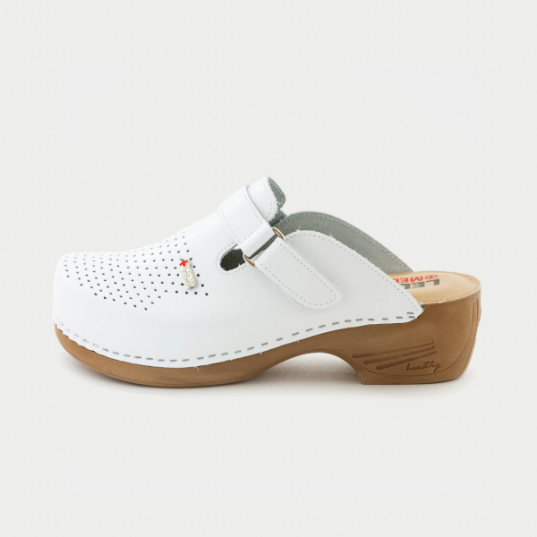 Сабо женские арт. MED159W LEON Medikal цв. Белый от магазина Рабочий класс