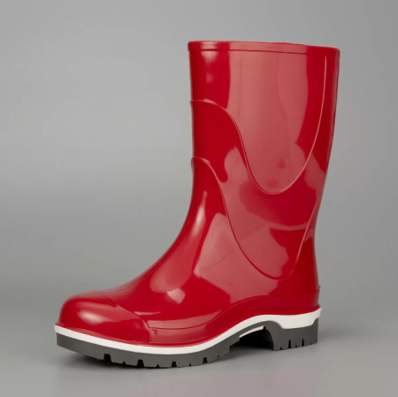 328115 Сапоги Nordman DROP школьные утеплённые из ПВХ  цвет красный от магазина Рабочий класс