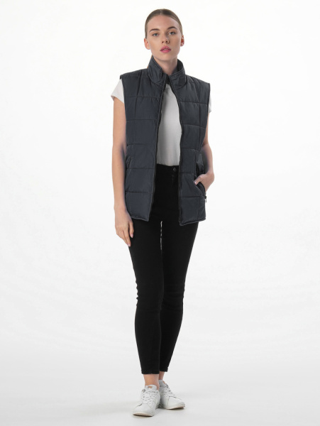 87488594 Жилет утепленный Офис (тк.Дюспо), т.серый  от магазина Рабочий класс