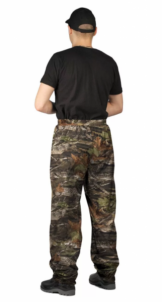 Костюм флисовый Пикник куртка+брюки КМФ дуб.лес/черн. от магазина Рабочий класс