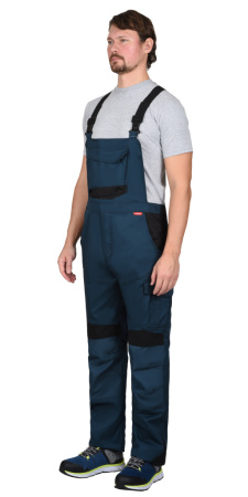 Полукомбинезон СИРИУС-ЦИТРИН морена с черным от магазина Рабочий класс