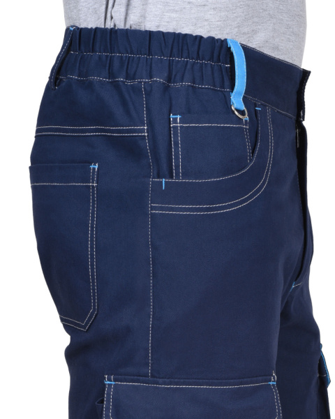 Брюки Джет, цв. синие с голубым от магазина Рабочий класс