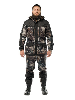 Костюм демисезонный Gorka Light ткань Дюспофлис, цвет черный от магазина Рабочий класс