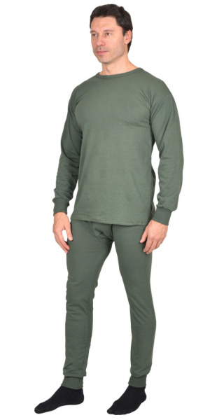 Белье нательное трикотажное (лето) оливковый х/б от магазина Рабочий класс