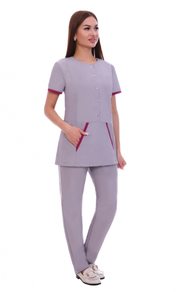 Костюм № 62 тк. ТиСи цв. Серый от магазина Рабочий класс