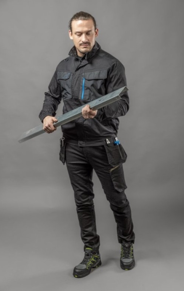 Брюки рабочие джинсовые HOEGERT ESDORF, цвет черный, HT5K935 от магазина Рабочий класс