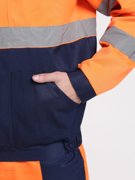 Костюм Костюм Легион-Трасса-Р new, п/к, т.синий+оранжевый от магазина Рабочий класс