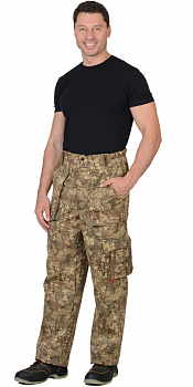 Брюки Сириус-Скаут тк. смесовая КМФ Памир от магазина Рабочий класс