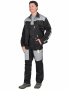 Костюм Фаворит с п/к (черный/светло-серый с лимонной отделкой) от магазина Рабочий класс
