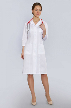 Халат медицинский женский м247/2-247-02-3 от магазина Рабочий класс