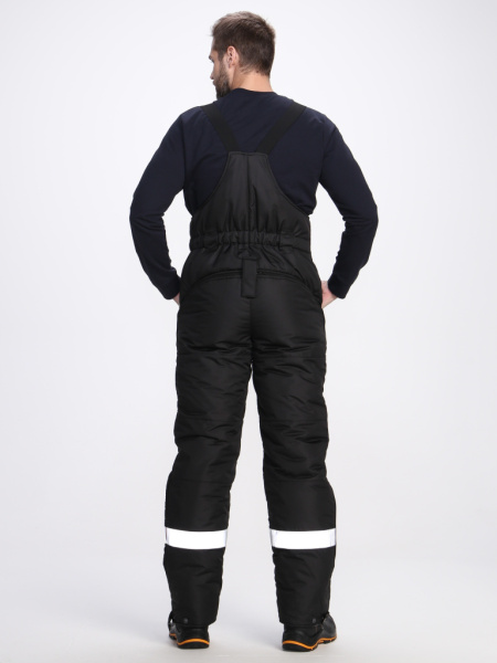 Костюм зимний Беркут СОП CH (тк.Таслан) п/к, черный/красный от магазина Рабочий класс