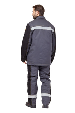 Костюм сварщика мужской зимний "Файмер 1" цвет серый/черный от магазина Рабочий класс