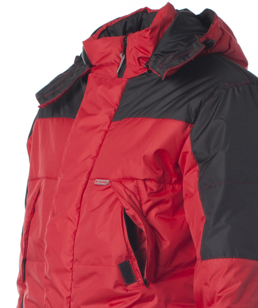 Куртка "СИТИ" цв. красный, черный  от магазина Рабочий класс