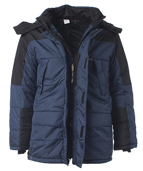 Куртка "СИТИ" цв. синий с чёрным от магазина Рабочий класс