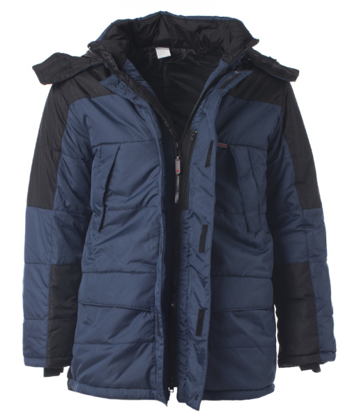 Куртка "СИТИ" цв. синий с чёрным от магазина Рабочий класс