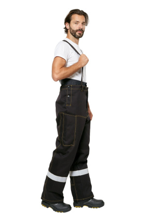 Костюм сварщика мужской зимний "Файмер 2" цвет черный/желтый от магазина Рабочий класс