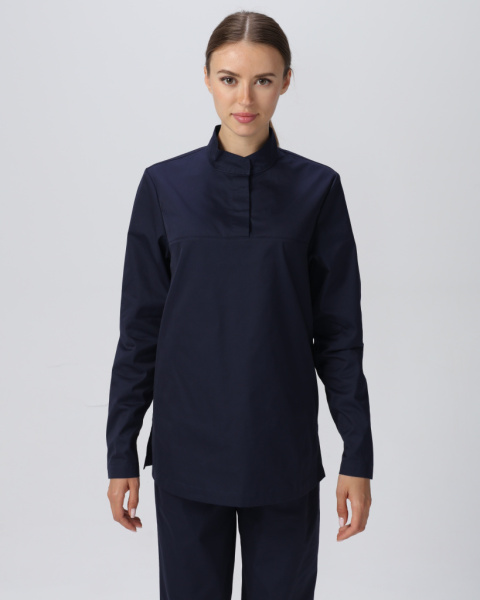 Костюм женский ХАССП-Стандарт NEW (тк.Смесовая,160), т.синий  от магазина Рабочий класс