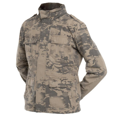 КУРТКА МУЖСКАЯ ИЗ ХЛОПКА "YUMCO", Модель A2200397M, цвет оливковый камуфляж от магазина Рабочий класс