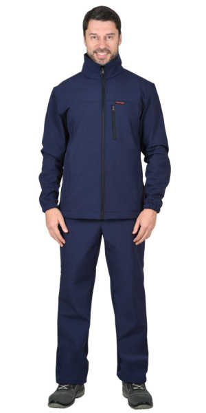 Куртка Сириус-АЗОВ, тк. Софтшелл цв. синий от магазина Рабочий класс