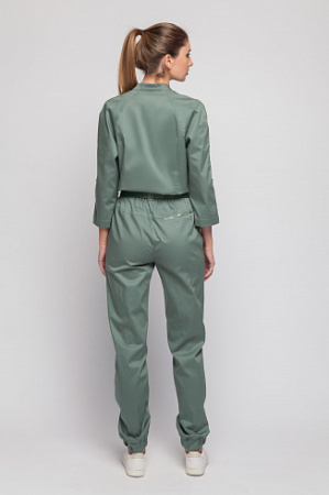 6-6117 3/4 Комбинезон женский Аква Ремень  от магазина Рабочий класс