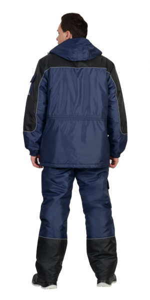 Фотон, костюм зимний, куртка дл. брюки т. син.+черный от магазина Рабочий класс