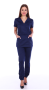 Костюм № 407 тк. хлопок/спандекс цв. темно-синий от магазина Рабочий класс