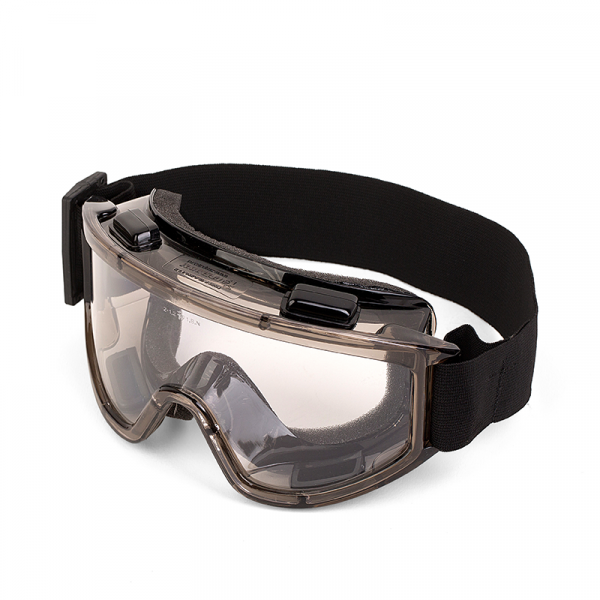 Очки Премиум закрытые, непрямая вентиляция прозр. линзы, оправа с ППУ обтюратором от магазина Рабочий класс
