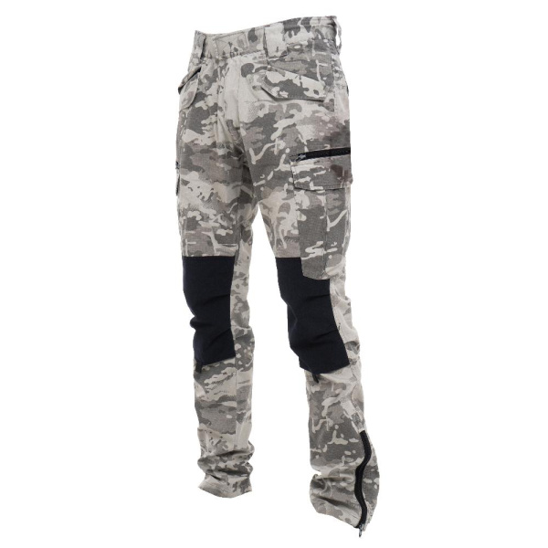 Мужские брюки "YUMCO", модель А2200392М, цвет серый камуфляж от магазина Рабочий класс
