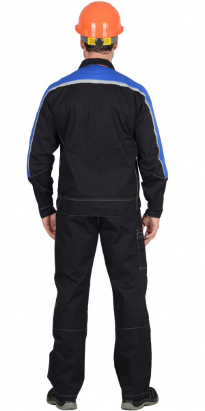 Костюм Джет с п/к (темно-синий/василек) от магазина Рабочий класс