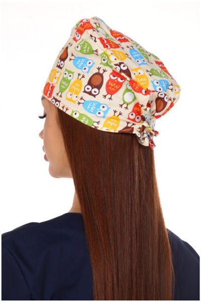 Шапочка медицинская (Бязь) Цветная от магазина Рабочий класс
