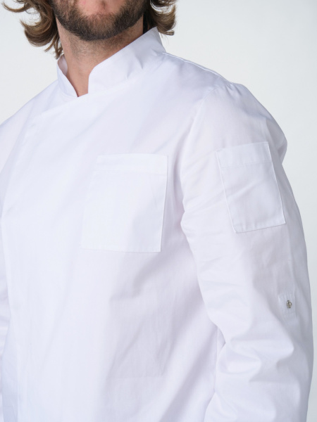 Китель повара Гастро (тк.Смесовая,160), белый от магазина Рабочий класс