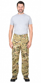 Брюки Сириус-Кобра КМФ Мультикам тк. смесовая от магазина Рабочий класс
