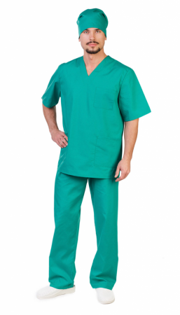 Костюм хирурга универс. зеленый от магазина Рабочий класс