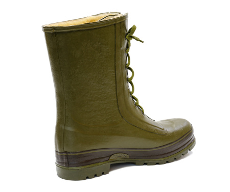Сапоги резиновые охотничьи утепл., "Балканский охотник" укороч., "Tigar", цвет зеленый, арт 21366 от магазина Рабочий класс