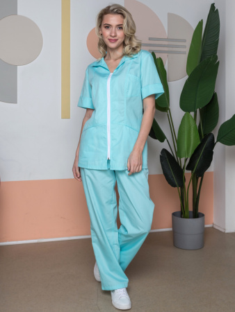 Женский костюм Бьютис NEW (тканьТиСи), мятный от магазина Рабочий класс