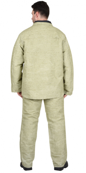 Костюм сварщика утепленный, БРЕЗЕНТ  от магазина Рабочий класс