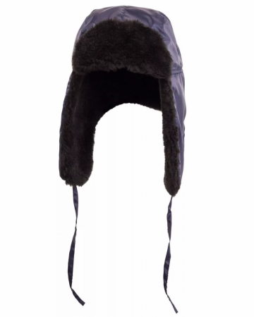 Шапка ушанка ЛЮКС цв. синий тк. Оксфорд от магазина Рабочий класс